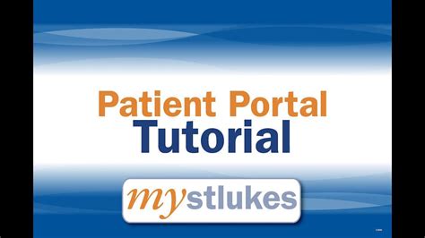 mystlukes patient portal|mystlukes: Patient Portal Tutorial .